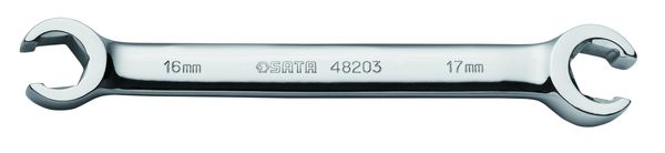 Ключ рожков. (метр.  двухкон.  д/накид.гаек)  9х11 - Sata 48201