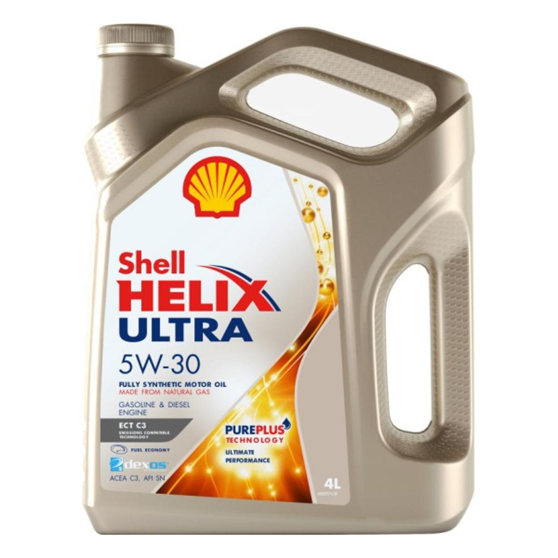 Масло helix ultra ect 5w-30 мот. син. 4л 550 - Shell 550040577