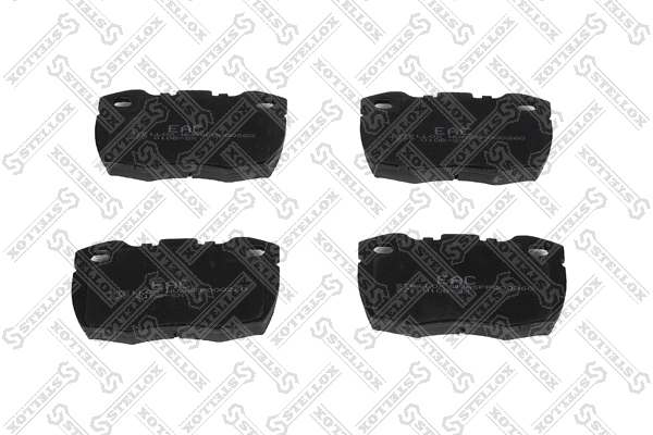 Колодки дисковые п. Land Rover Def 92> | перед | - Stellox 277 010B-SX