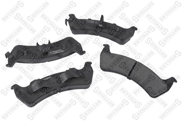 Колодки диск. задн. с антискр. пл. Jeep - Stellox 481 002B-SX