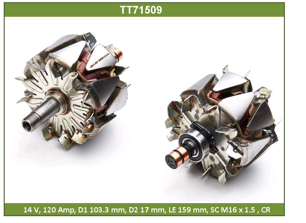 Ротор генератора - Tesla TT71509