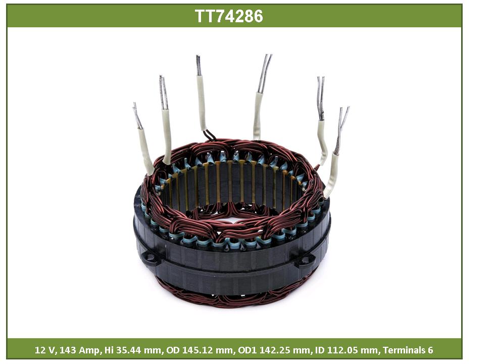 Статор генератора - Tesla TT74286