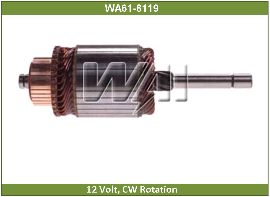 Ротор стартера - WAI 618119