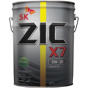 Масло zic x7 ls 10w40 (a plus 10w40 sm cf) 20л ZIC 192620