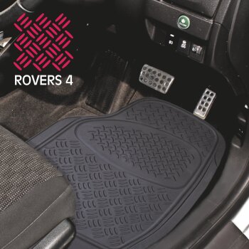 Rs0421 front Коврик а/м rovers 4 передний черный CarFort - CarFort RS0421FRONT