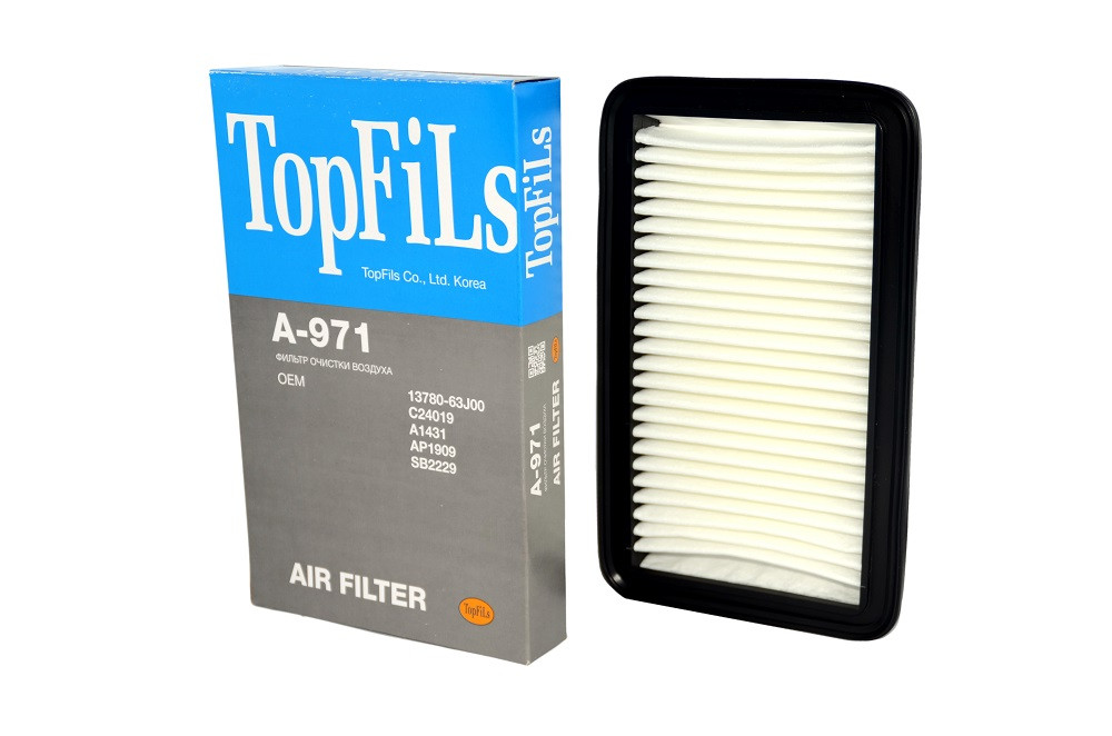 Фильтр воздушный - TopFiLs A971