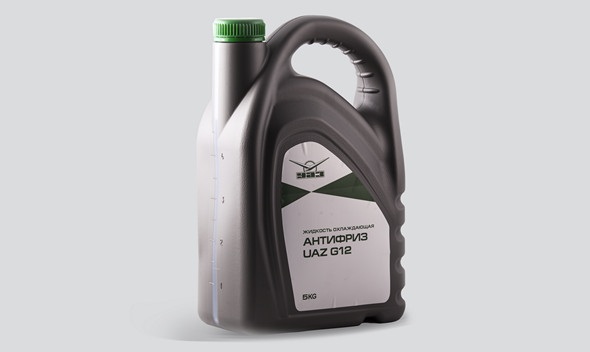 Антифриз g-12 зеленый (5кг) () - UAZ 000000473401700