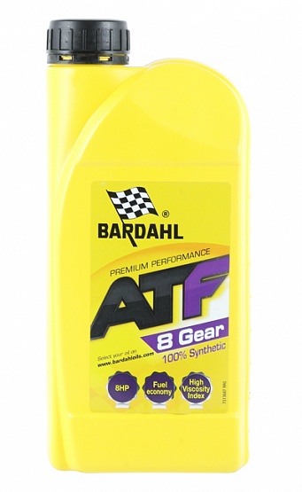 ATF 8 g 1L (синт. трансмисионное масло) - BARDAHL 36871