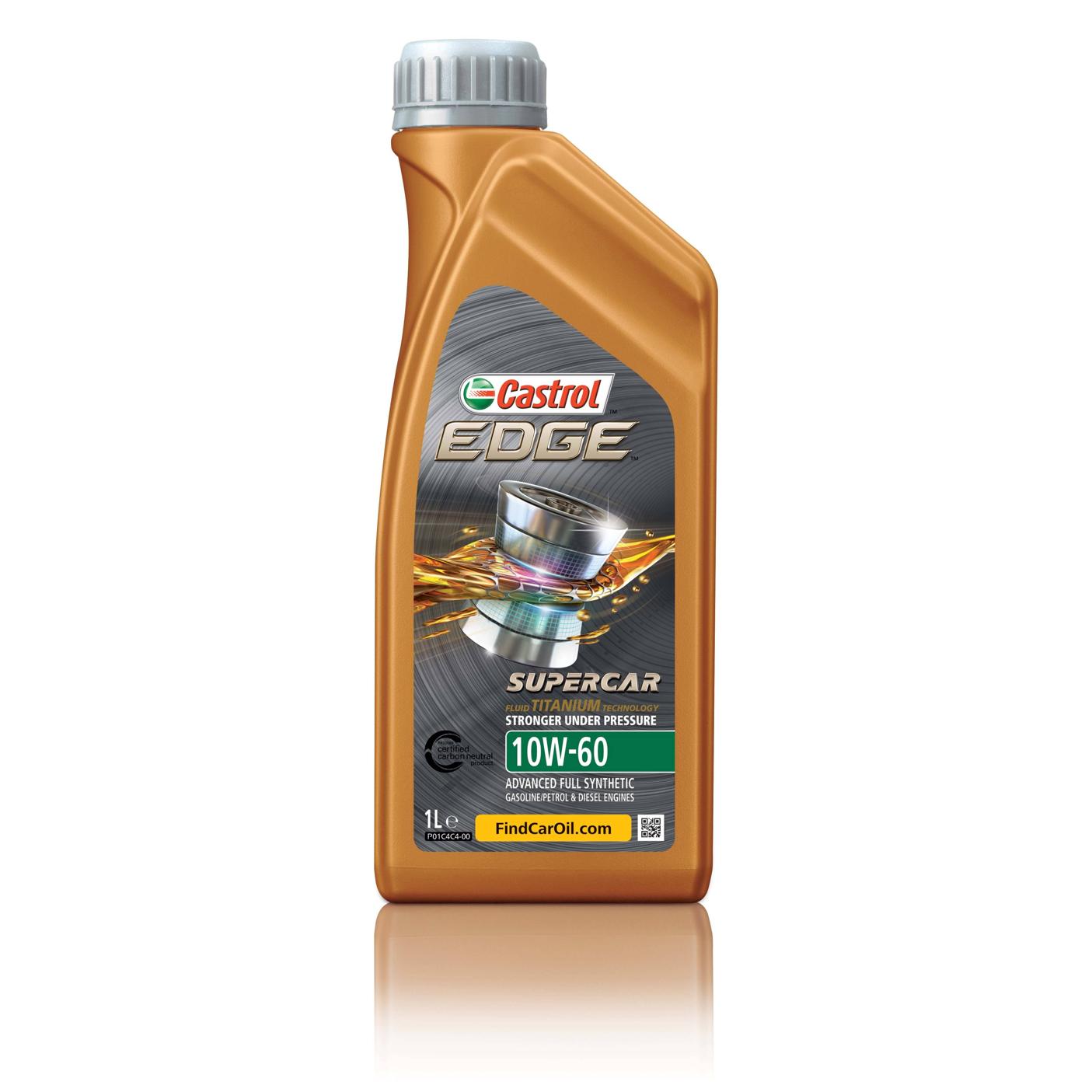 Масло моторное edge Titanium FST 10w60 supercar a3/b3, a3/b4 BMW M-seri - Castrol 15A001