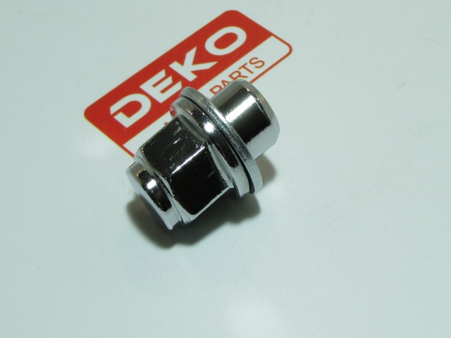 Гайка колесная toy/mmc m12*1,5 mm короткая, закрытая с шайбой - Deko DN-011