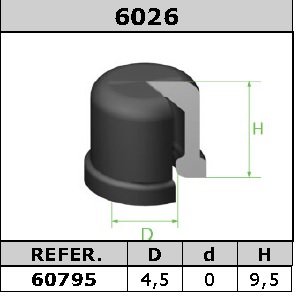 Пыльник прокачного штуцера - Frenkit 60795