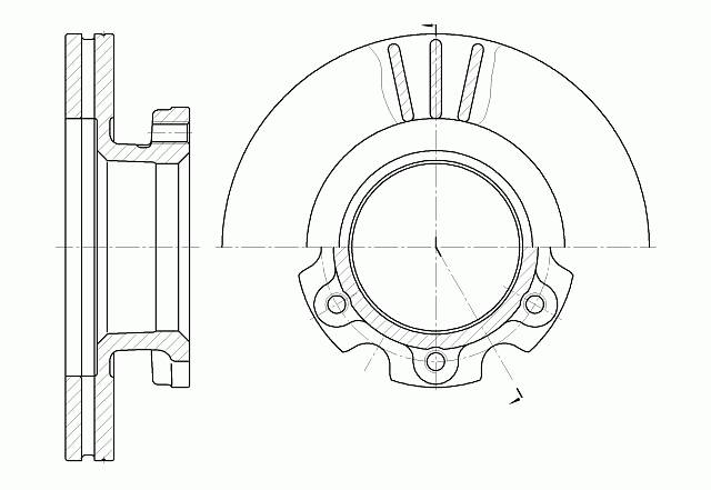 Диск тормозной G-brake gr-02859 | перед | - G-brake GR-02859