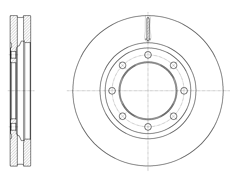 Диск тормозной G-brake gr-21156 - G-brake GR-21156