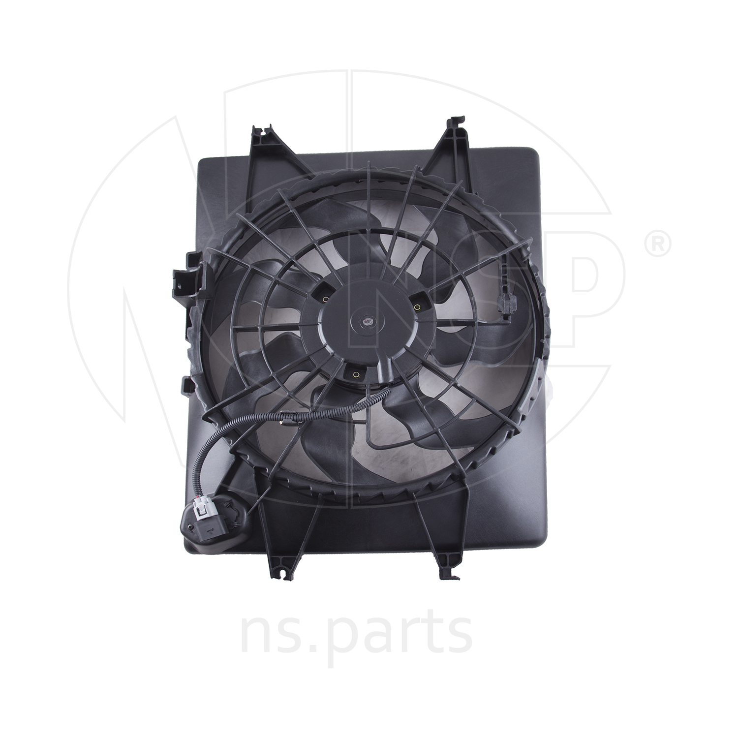 Вентилятор охлаждения двигателя KIA Optima III (2.0) (в сборе) - NSP NSP02253803R170