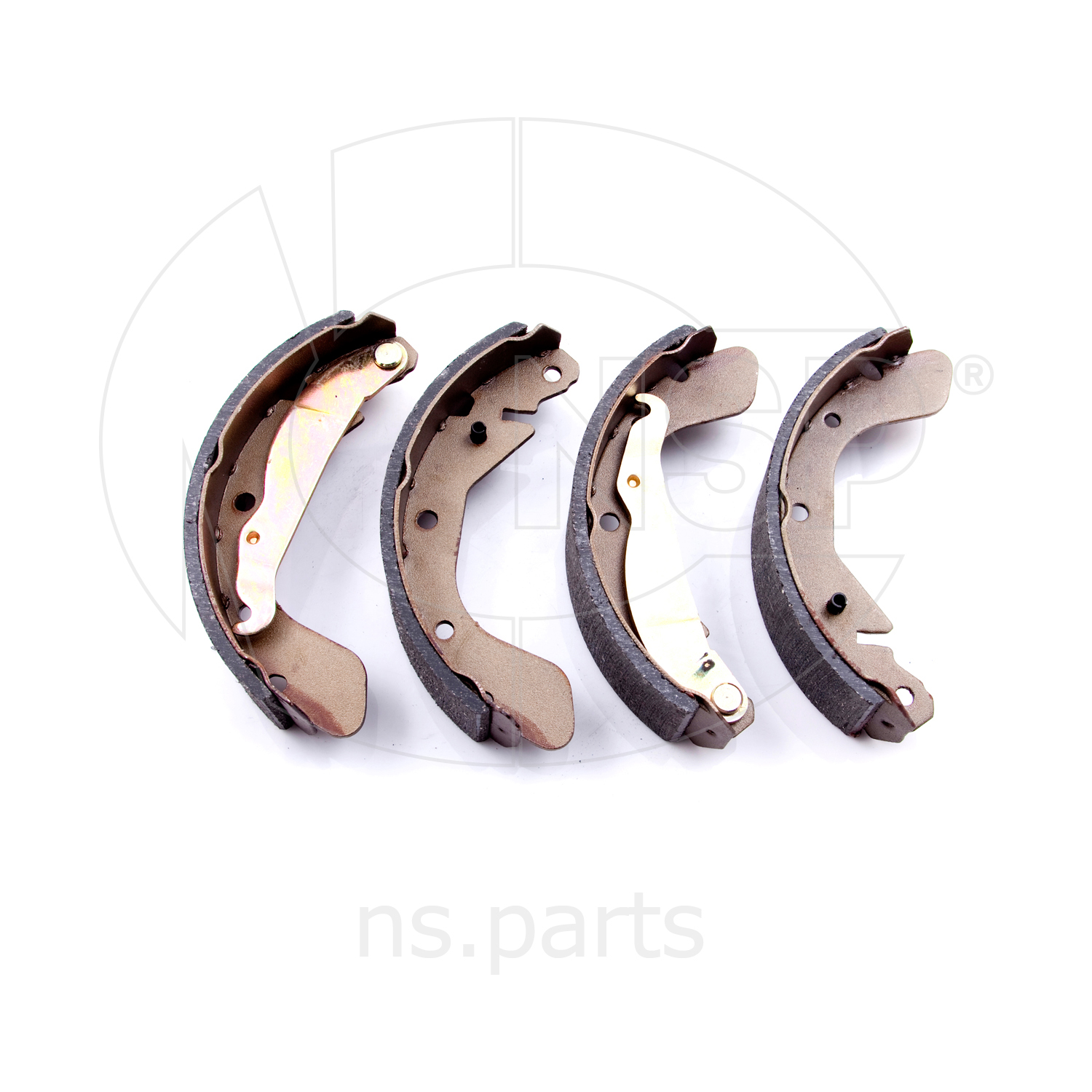 Колодки тормозные задние daewoo Nexia (к-кт 4 шт) - NSP NSP01NP1441