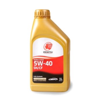 5w-40 sn/cf 1л (синт. мотор. масло) - IDEMITSU 30015048-724