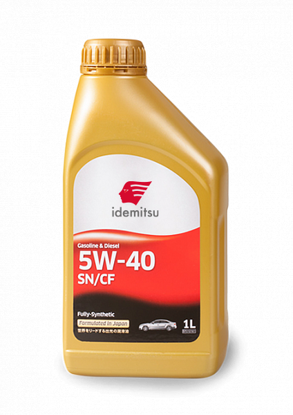 5W-40 SN/CF 1л (синт. мотор. масло) - IDEMITSU 30015048-724