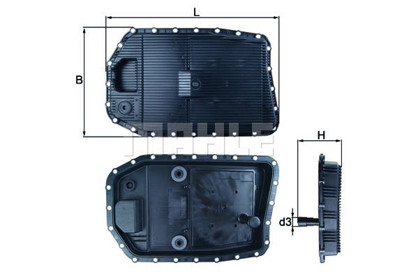 Фильтр гидравлический - Knecht HX 154