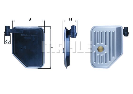 Фильтр гидравлический - Knecht HX 156