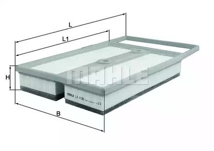 Фильтр воздушный - Knecht LX 4136