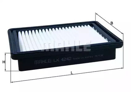 Фильтр воздушный - Knecht LX 4242