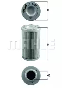 Снят с производства Фильтр масляный - Knecht OX 1090