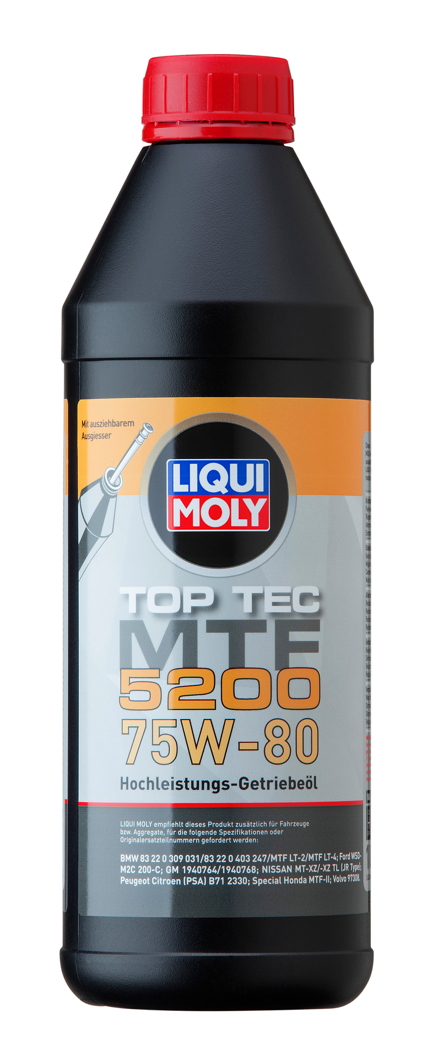 75w-80 GL4 Top Tec MTF 5200, 1л (НС-синт.транс.масло) - Liqui Moly 20845