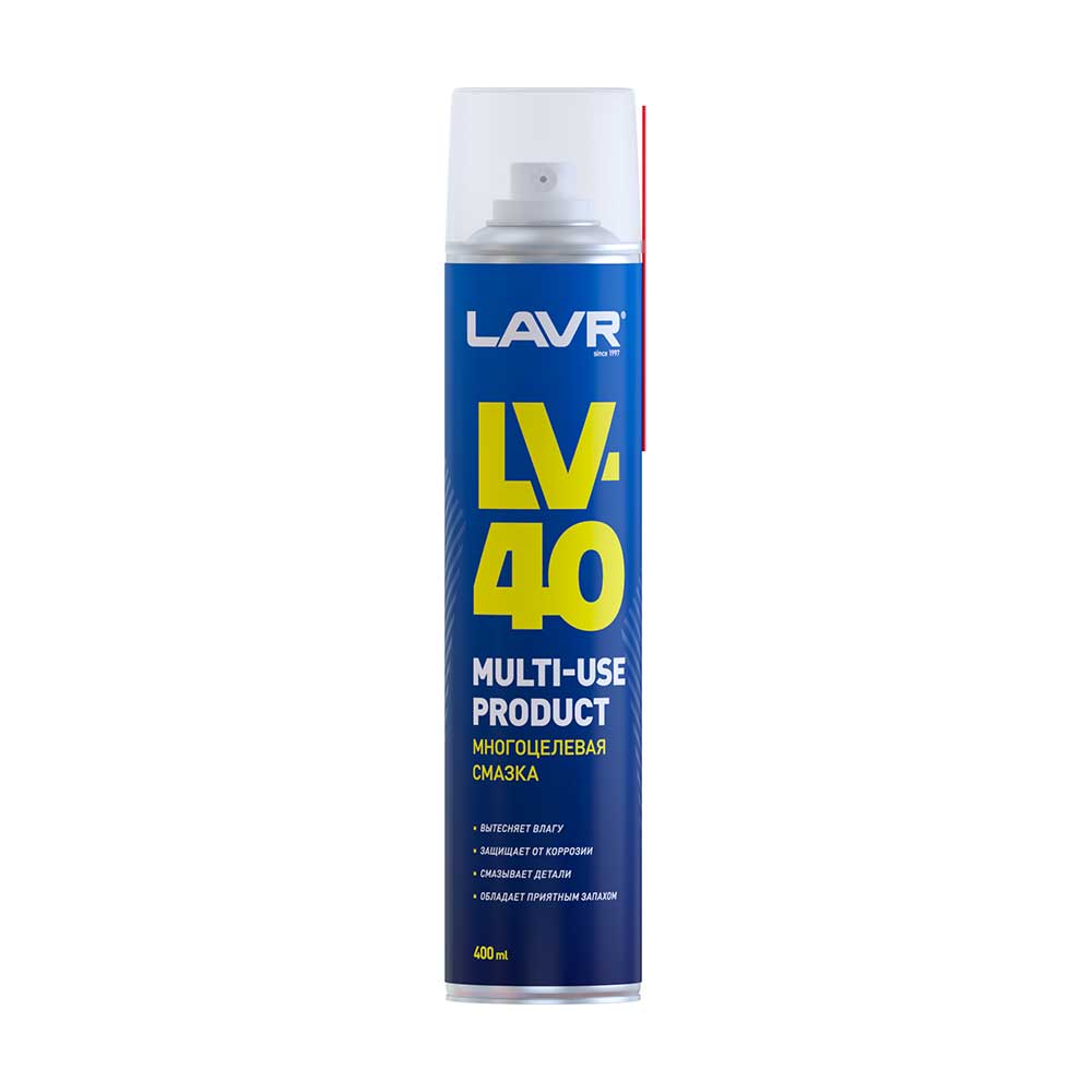Смазка многоцелевая lv-40, 400 мл - LAVR Ln1485