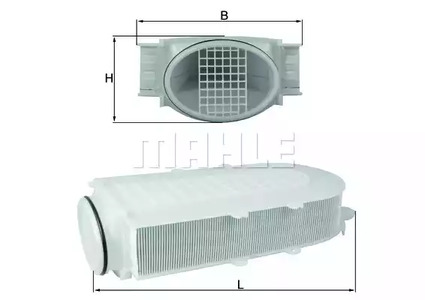 Фильтр воздушный - Knecht LX 2991/1