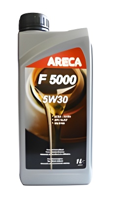 Масло моторное Areca 5w30 f5000 синтетика - 1 литр - ARECA 050900