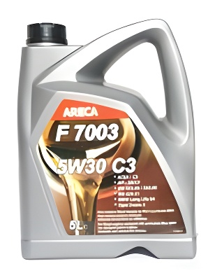 Масло моторное Areca 5w30 f7003 C3 синтетика - 5 литров - ARECA 050838