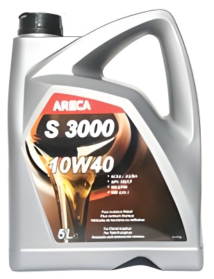 Масло моторное Areca 10w40 s3000 полусинтетика - 5 литров - ARECA 080707