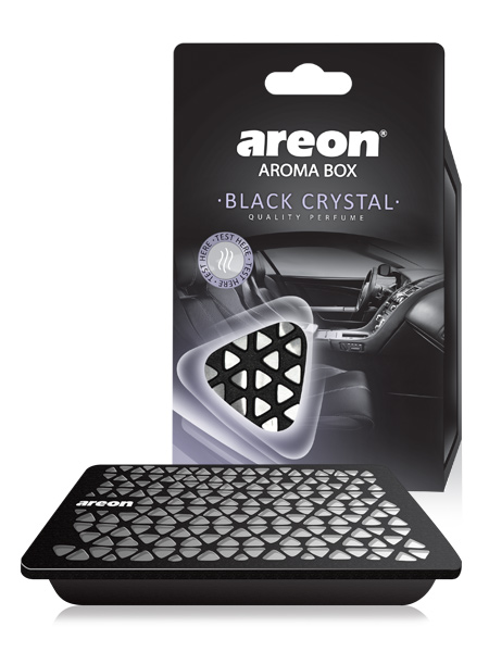 Ароматизатор под сиденье aroma BOX Черный кристал - AREON 704ABC01