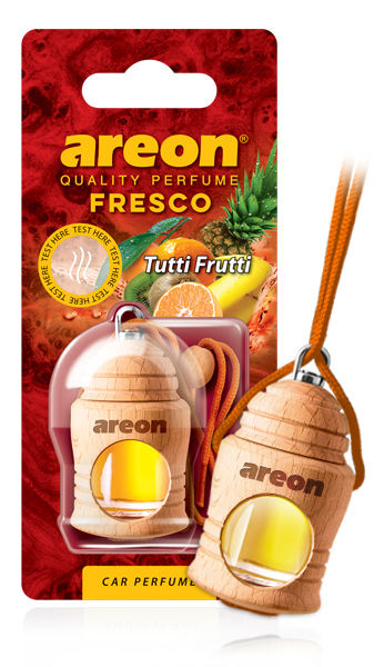 Ароматизатор подвесной fresco Тутти фрутти - AREON 704051323