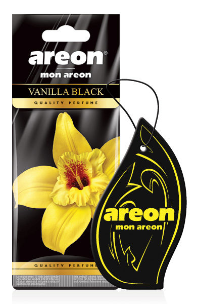 Ароматизатор подвесной MON areon Черная ваниль - AREON 704043331