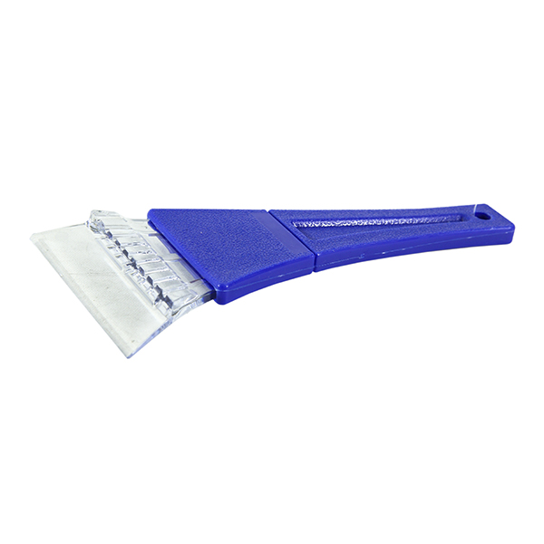 Скребок для уборки снега и льда Clingo, 7х17 см, с пластиковой ручкой, синий - Clingo SIBO119