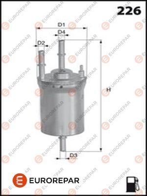 Фильтр топливный - EUROREPAR E145097