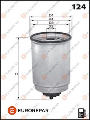 Фильтр топливный - EUROREPAR E148112