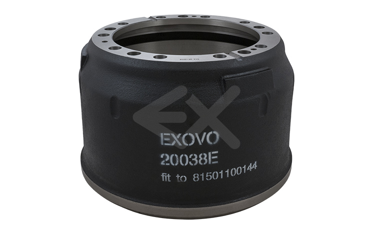 20038E_барабан тормозной 410х230 - EXOVO 20038E