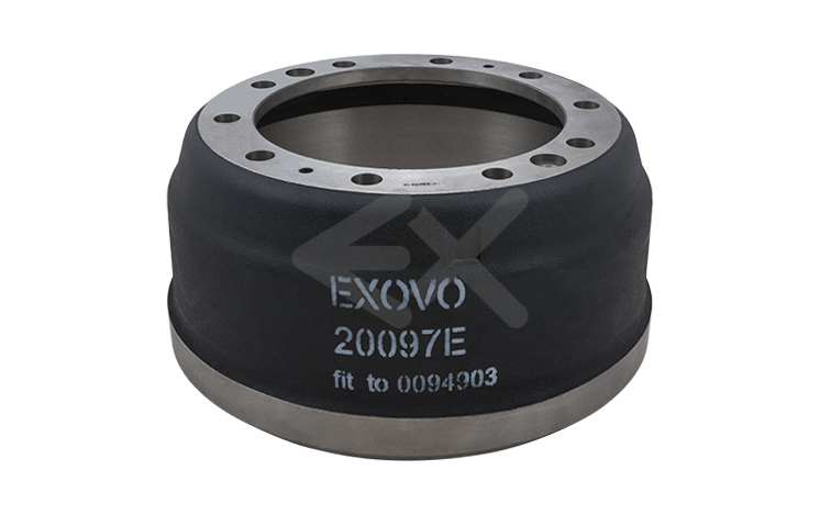 20097E_барабан тормозной 420х167 - EXOVO 20097E