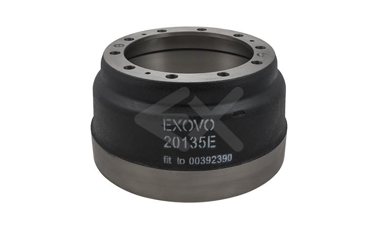 барабан тормозной 413х185 - EXOVO 20135E