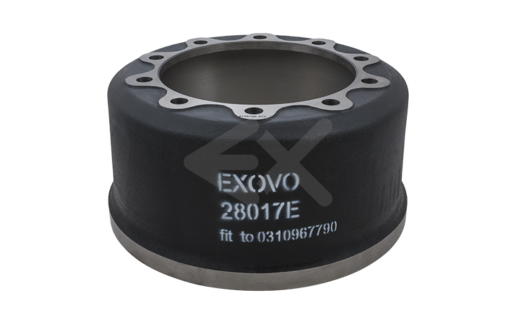 барабан тормозной 420х180 - EXOVO 28017E