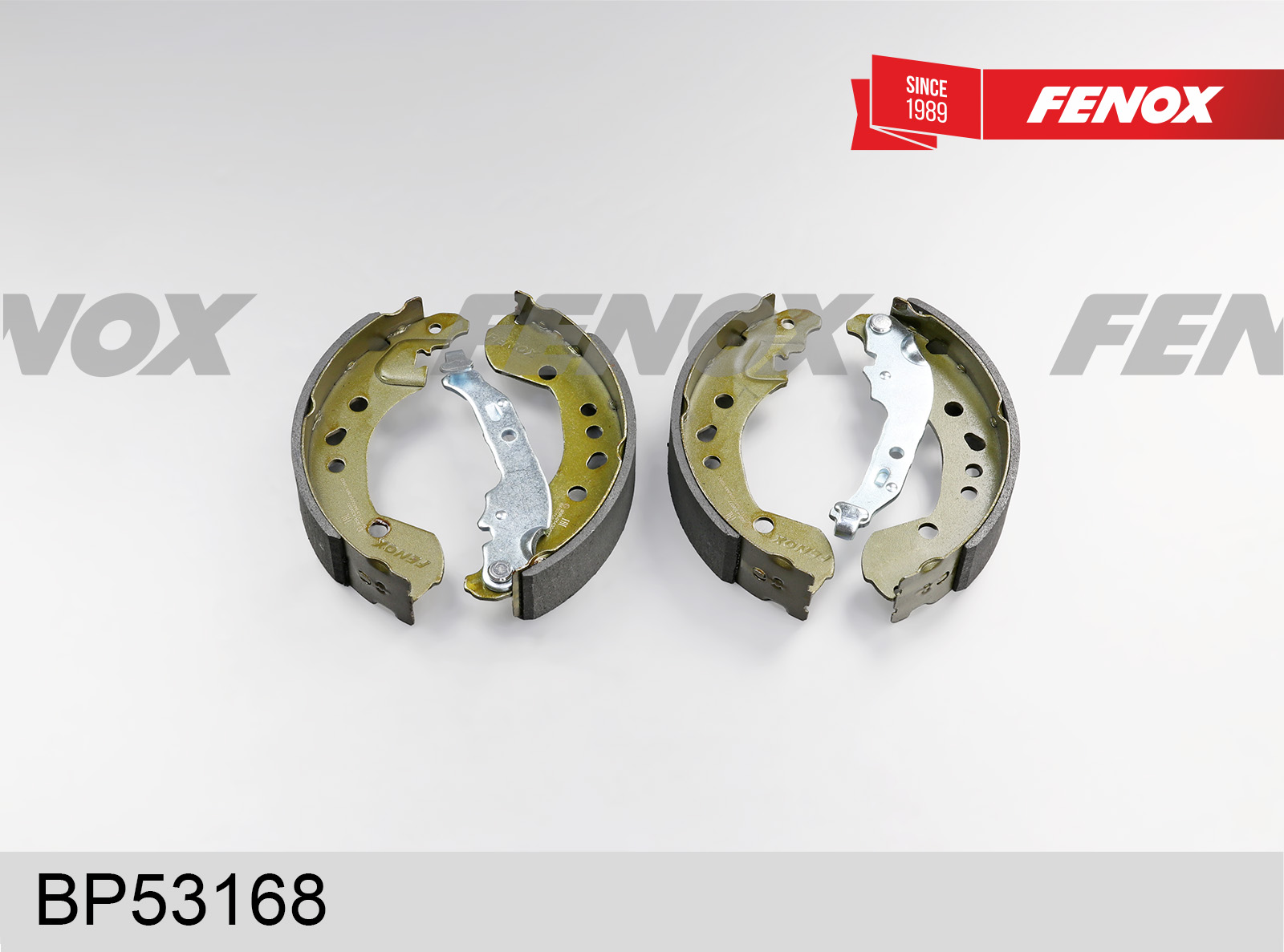 Колодки тормозные барабанные | зад прав/лев | - Fenox BP53168