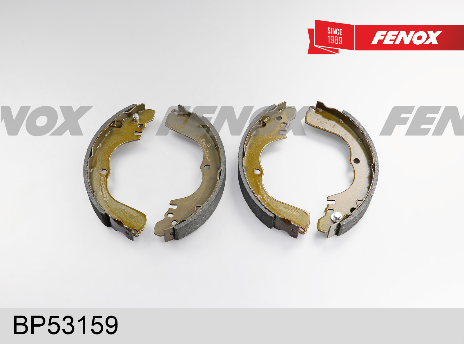 Колодки тормозные барабанные | зад прав/лев | - Fenox BP53159