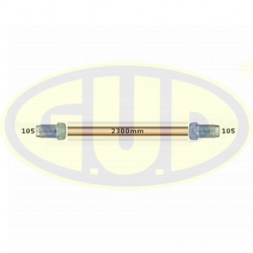 Трубка тормозная wp-011 l=2300mm медная - GUD 1051052300