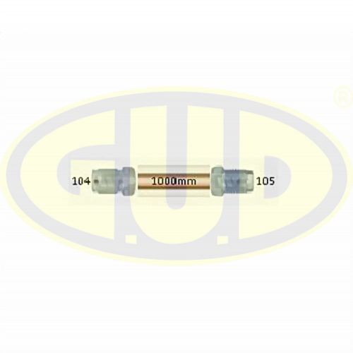 Трубка тормозная wp-314 l=1000mm медная - GUD 1041051000