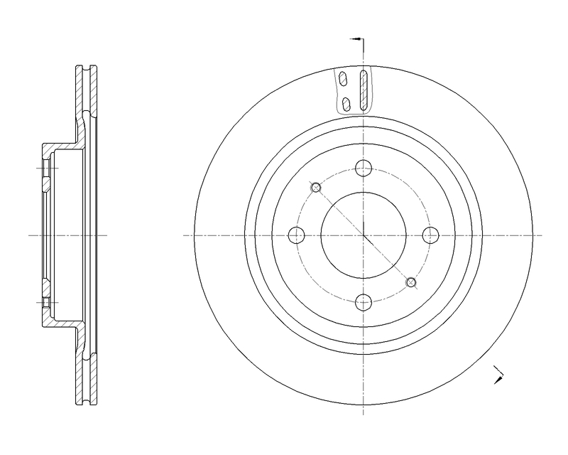 Диск тормозной G-brake gr-20946 - G-brake GR20946