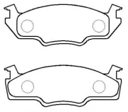 Колодки тормозные дисковые VW: Golf, Passat, Scirocco - HSB HP8531