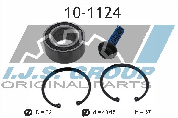 Подшипник ступичный audi: 100 1.8/1.8 kat/1.8 quat - IJS 101124