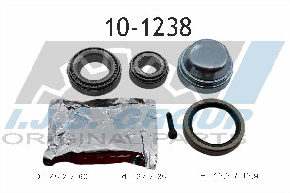 Подшипник ступичный chrysler: crossfire 3.2/srt-6 - IJS 101238